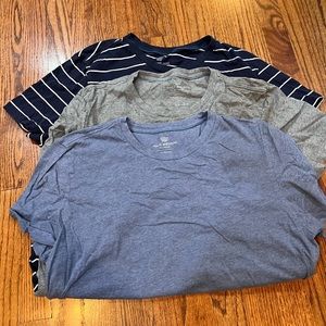 Lot of 3 Mack Weldon Cotton Crew Necks
